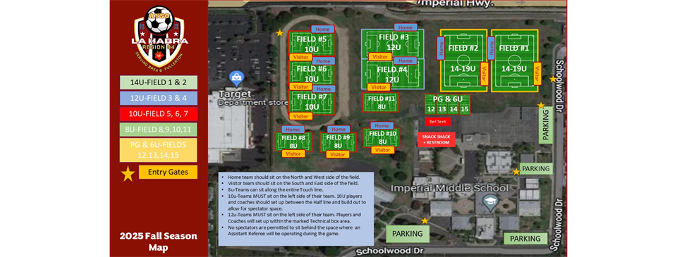 2025 Field Map